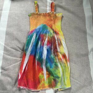 EUC Ingear Smocked Top Tie Dye Dress ~2T
